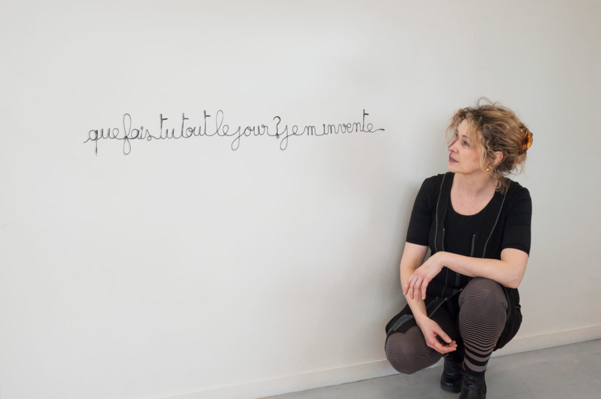 Caractères Paris Valentine Herrenschmidt sculpteur des mots